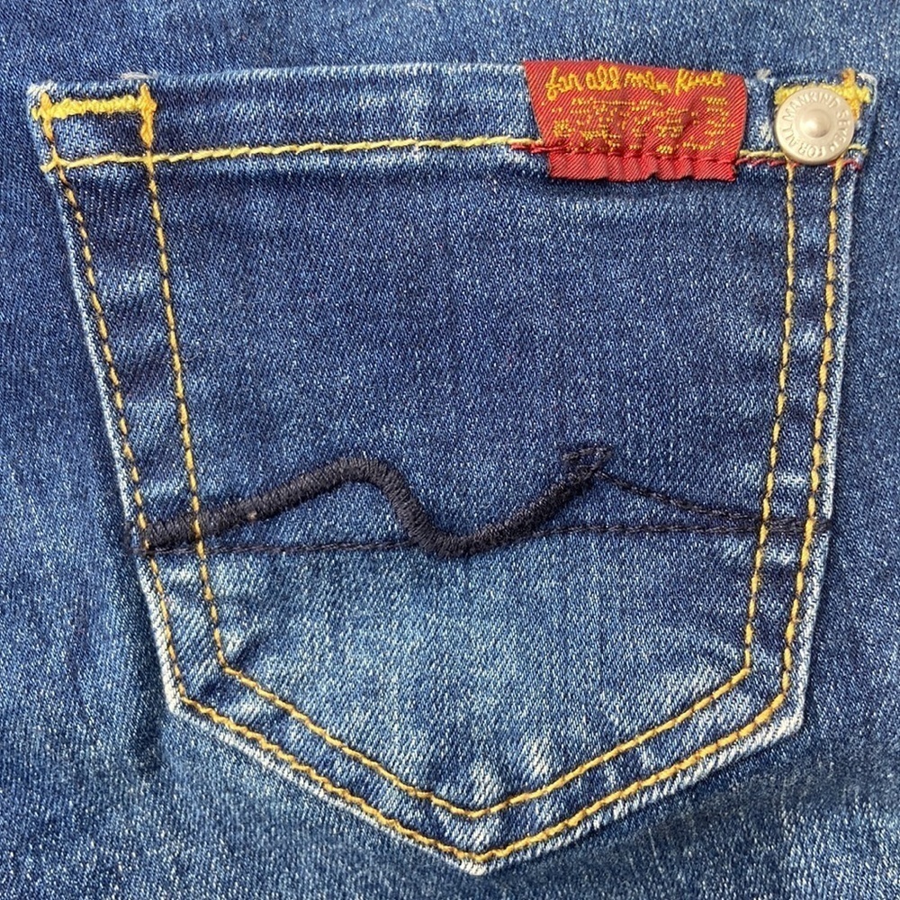 7 For All Mankind Little Kids Mens Classic Shorts Brand Size 7 = 6-7Y QK034 - Picture 3 of 6